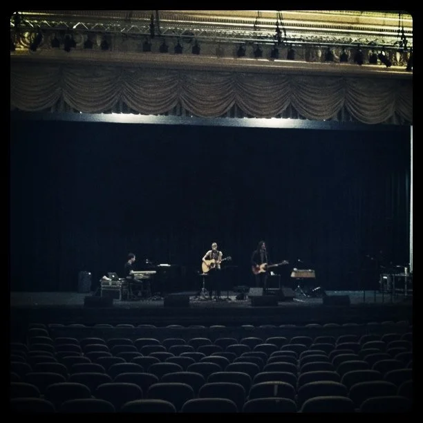Aimee soundchecking (Taken with Instagram at The Paramount)