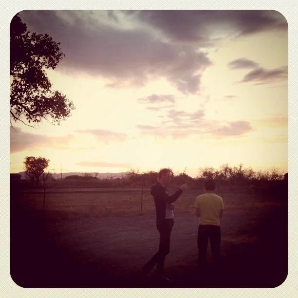 Sadler and Kim (Taken with Instagram at La Cueva de Oso)