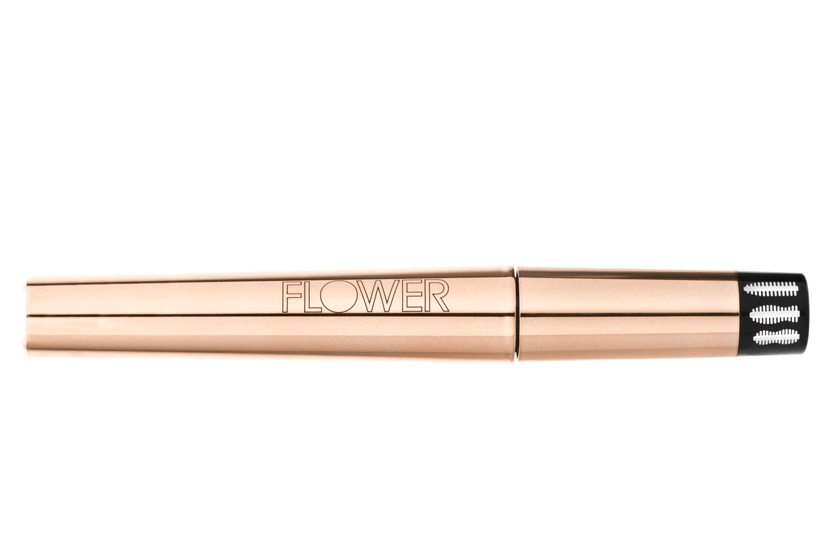   Flower Ultimate Mascara in Brown, $8. “Brown mascara is my favourite. It doesn’t get enough love.”  