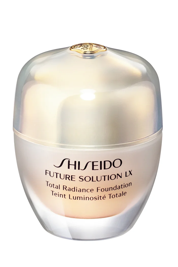 Shiseido Future Solution LX Total Radiance Foundation, $98, at Shiseido counters
