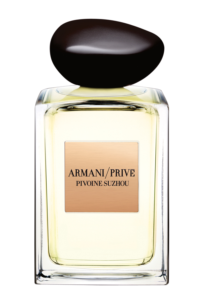 Armani Privé Pivoine Suzhou Eau de Toilette, $165, 100 mL, available April at Holt Renfrew and select Hudson’s Bay