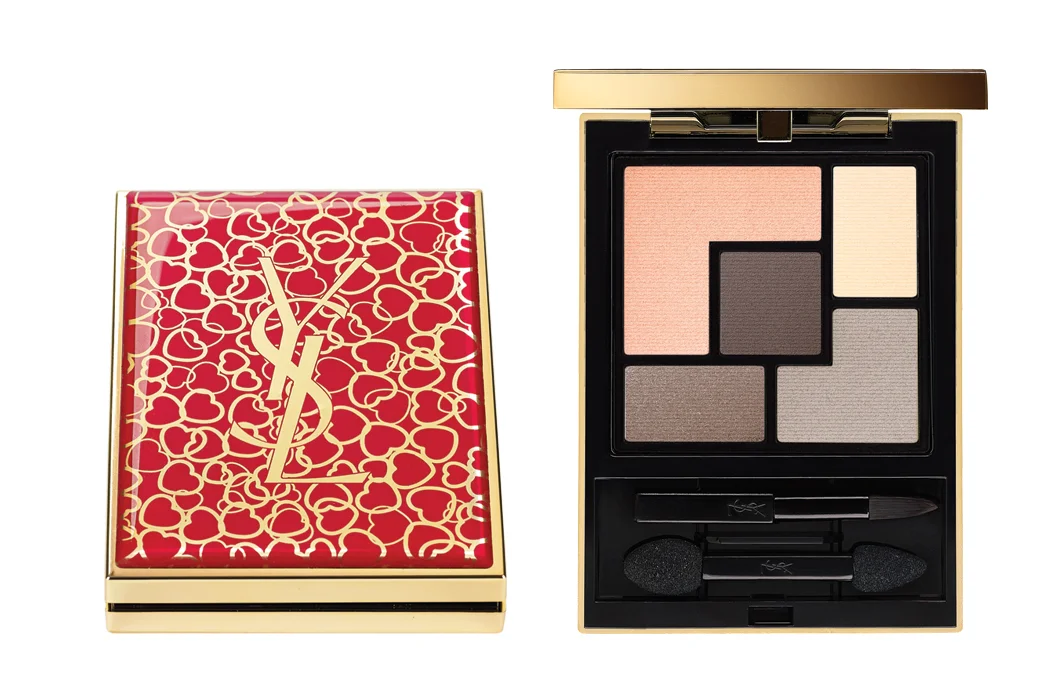 Yves St Laurent Couture Palette Collector Hearts Profusion, $64, at YSL Counters
