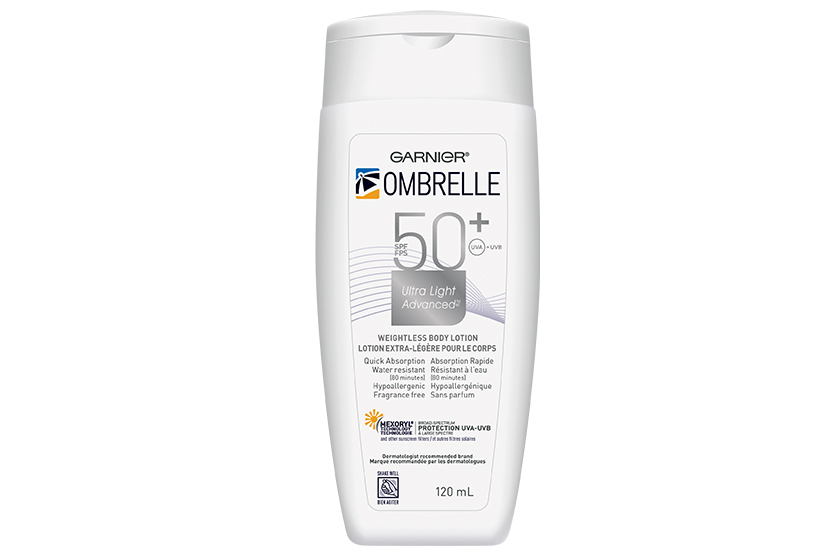  Ombrelle Ultra Light Advanced SPF 50+ Weightless Body Lotion, $20 