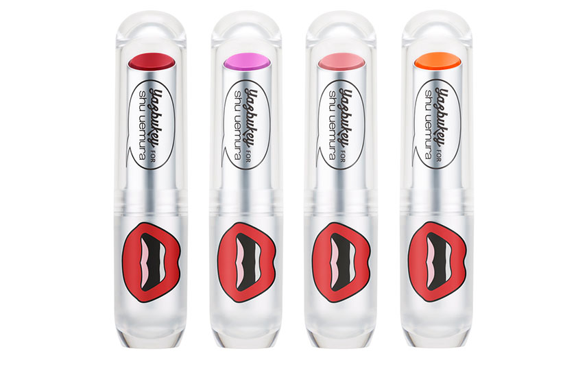 Rouge Unlimited Supreme Matte, from left: Yaz Red, Daring Violet, Noble Pink, Sunshine Orange, $36 each