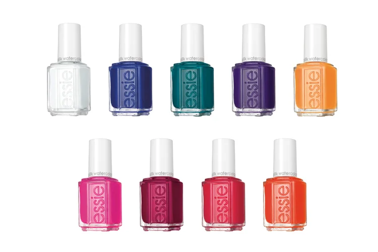 Essie Silk Watercolour Collection, $9 each at salons