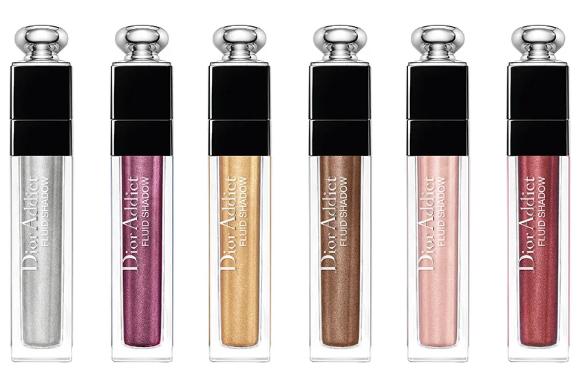 Dior Addict Fluid Shadow, $36 each, at Dior counters and thebay.com