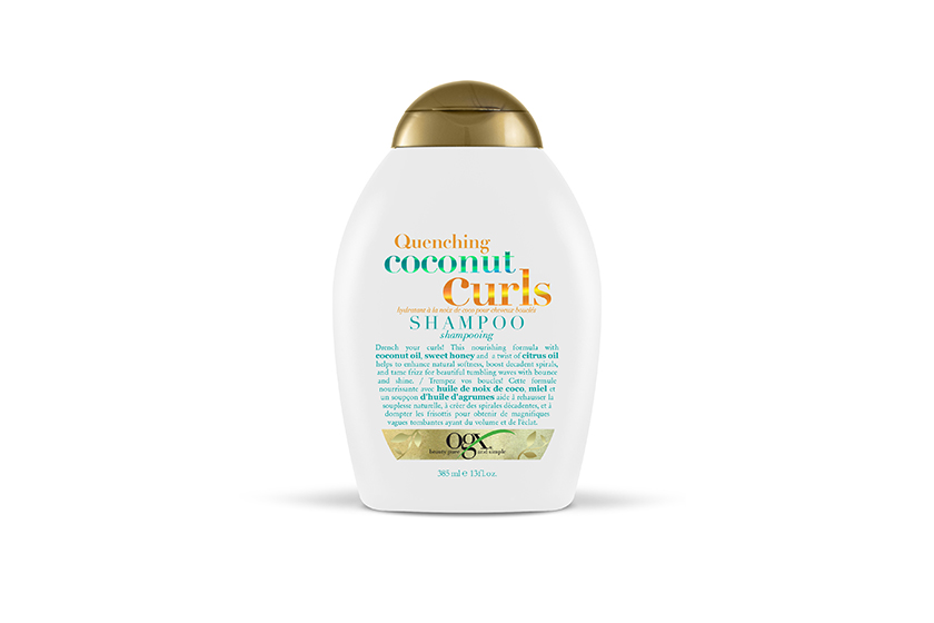  OGX Quenching Coconut Curls Shampoo, $10, at drugstores 