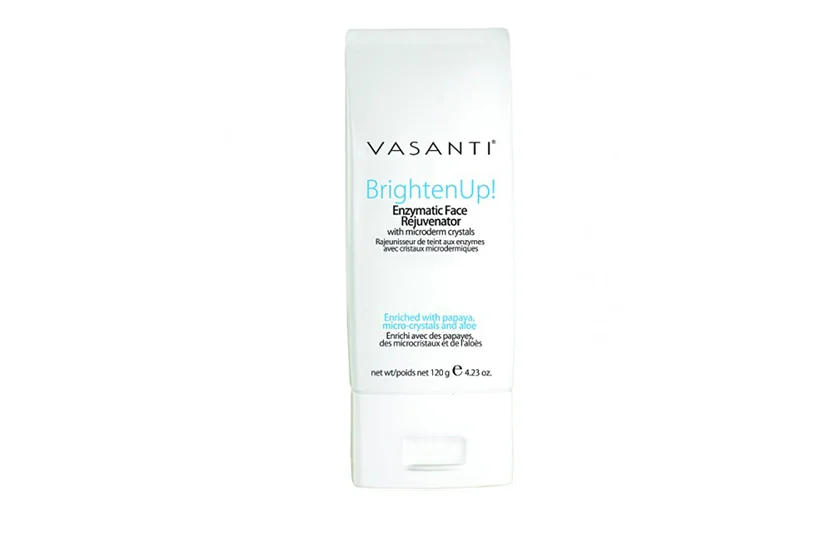  Vasanti Brighten Up Enzymatic Face Rejuvenator, $34, at  vasanticosmetics.com  