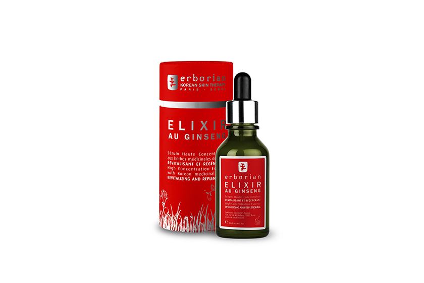 Erborian Elixir au Ginseng, $96