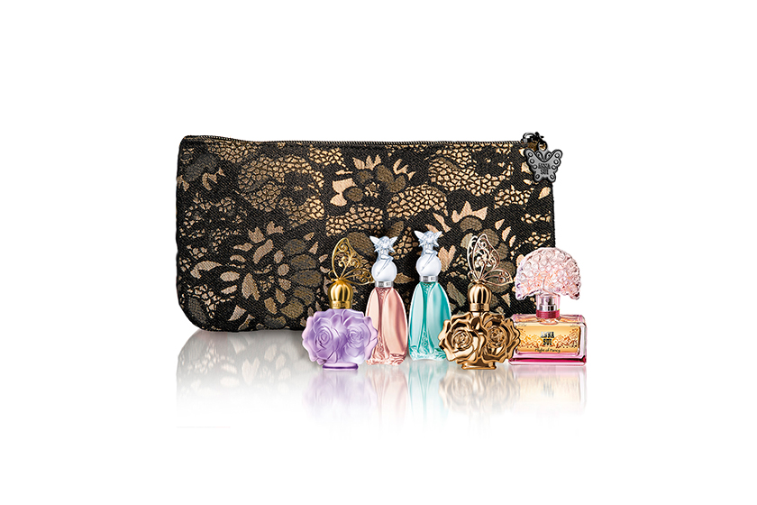 Anna Sui Limited Edition Miniature Fragrance Collection, $58, at Hudson's Bay, Shoppers Drug Mart, Murale and select Jean Coutu locations