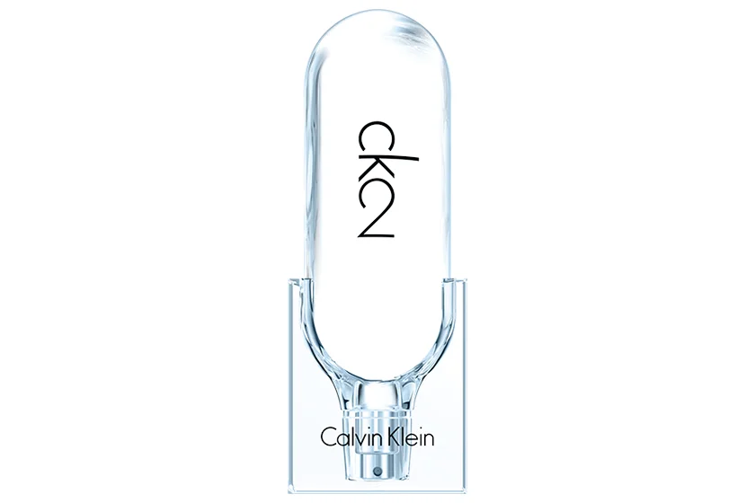 CALVIN KLEIN CK2, $67, 100 ML EDT, AVAILABLE FEBRUARY AT HUDSON’S BAY, SEPHORA, SHOPPERS DRUG MART AND SEARS