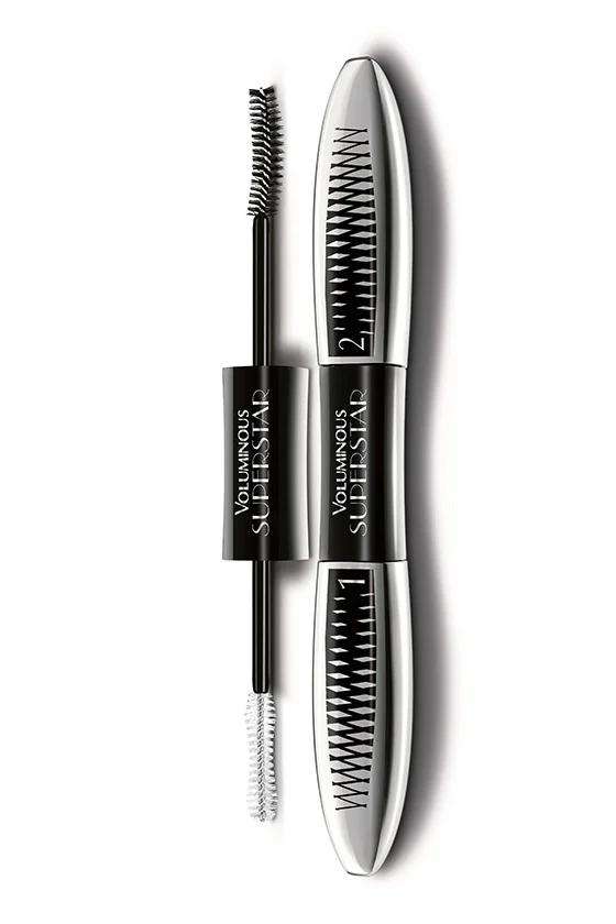 L’Oréal Paris Voluminous Superstar Mascara, $15, at drugstores