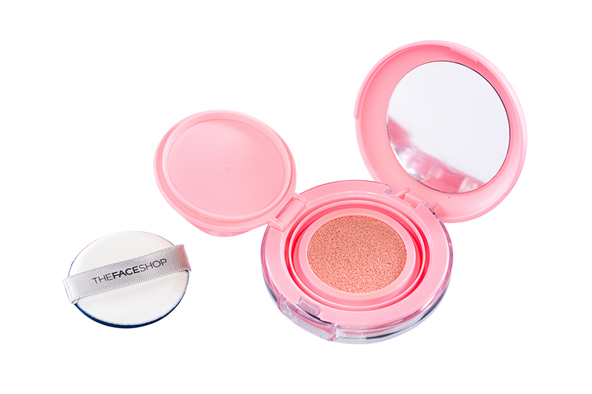  TheFaceShop Hydro Cushion Blush, $15, at TheFaceShop 