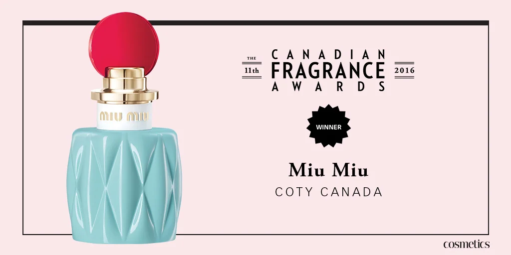 Winners of the 2016 Canadian Fragrance Awards CFA16 — cosmetics