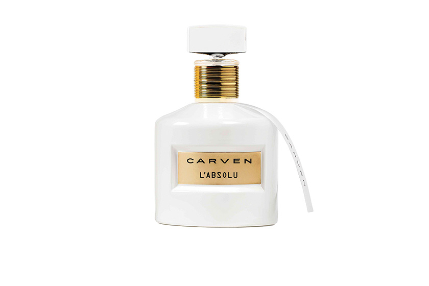  Carven L’Absolu, a floriental chypre, is the elegant fashion house’s most intense scent offering.  $116, 50 mL EDP, at Holt Renfrew  