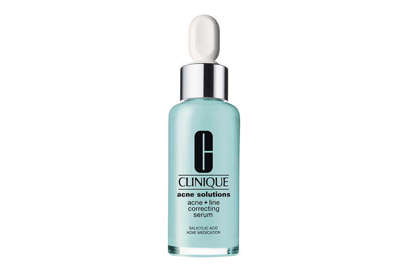 Clinique Acne Solutions Acne + Line Correcting Serum, $53, at Clinique counters
