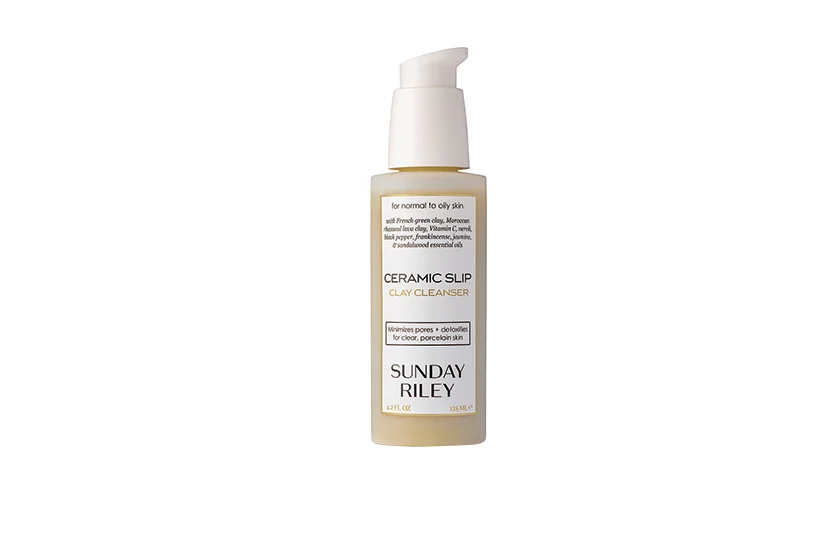  Sunday Riley Ceramic Slip Clay Cleanser, $63 
