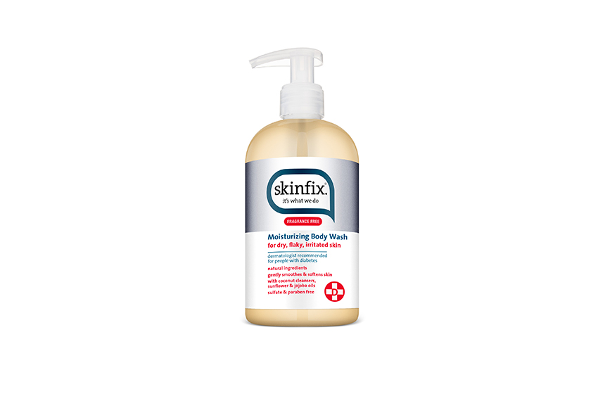  Skinfix Diabetic Moisturizing Body Wash, $21, at Shoppers Drug Mart, Rexall and Loblaws 