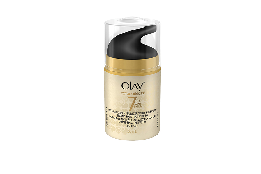  Olay Total Effects Anti-Aging Moisturizer SPF 30, $25 