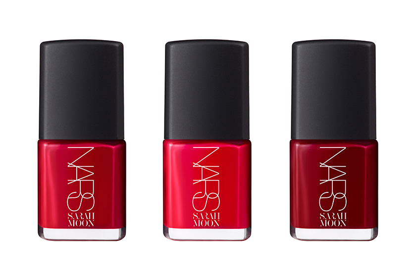  Nars Nail Polish in (from left) Never Tamed, FlonFlons and La Dame En Noir, $26 each, available at all Nars retailers 