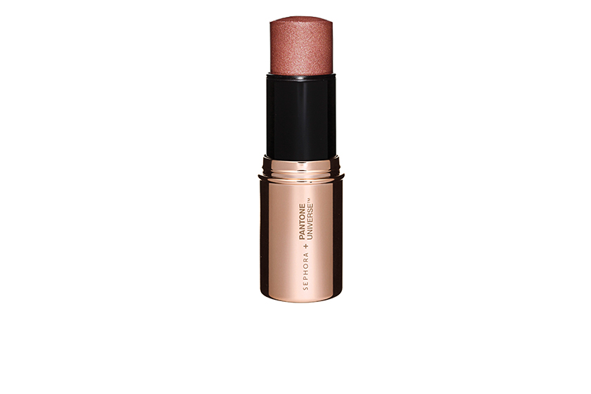  Sephora + Pantone Universe Cooling Marsala Multi-Stick, $32.  “Glides on beautifully. The coconut oil helps moisturize while the caffeine de-puffs my skin.”  