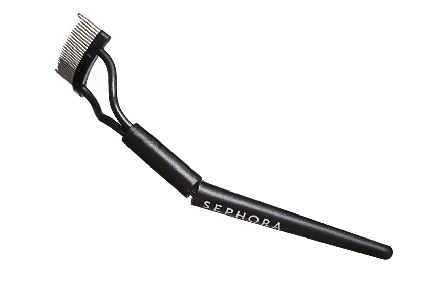 Sephora Collection Long-Lashing Contoured Eyelash Comb, $18. “This genius tool banishes mascara clumps and pushes lashes up from the base to add lift.”