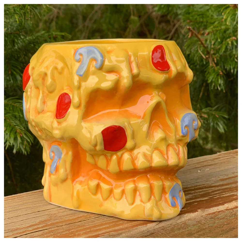 Pizza Morte Skull by Sketchy Tank — MUNKTIKI