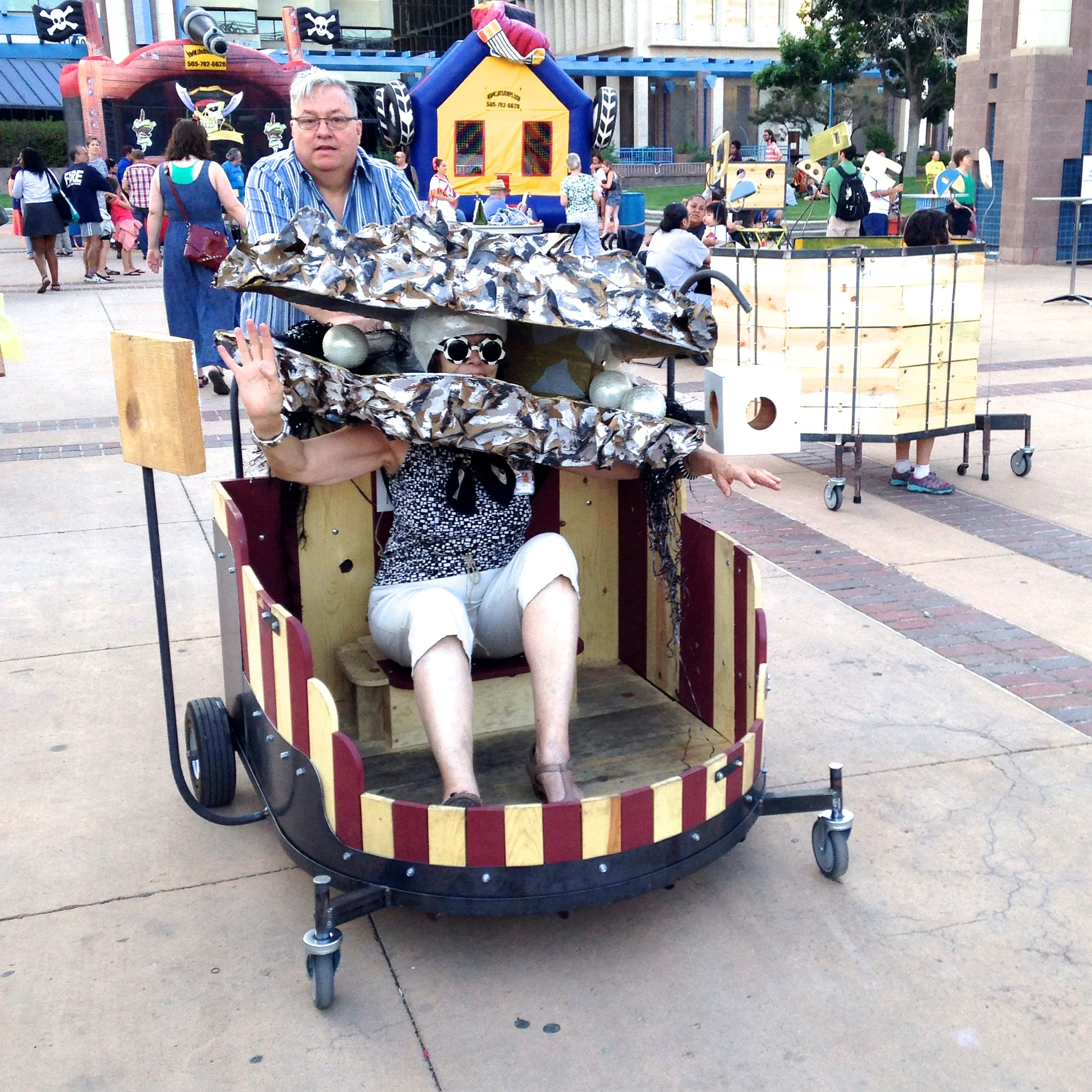   Mobile Event Viewing Apparatus #6 , 2015  2016 Creative 505, Albuquerque Civic Plaza. ABQ, NM. 