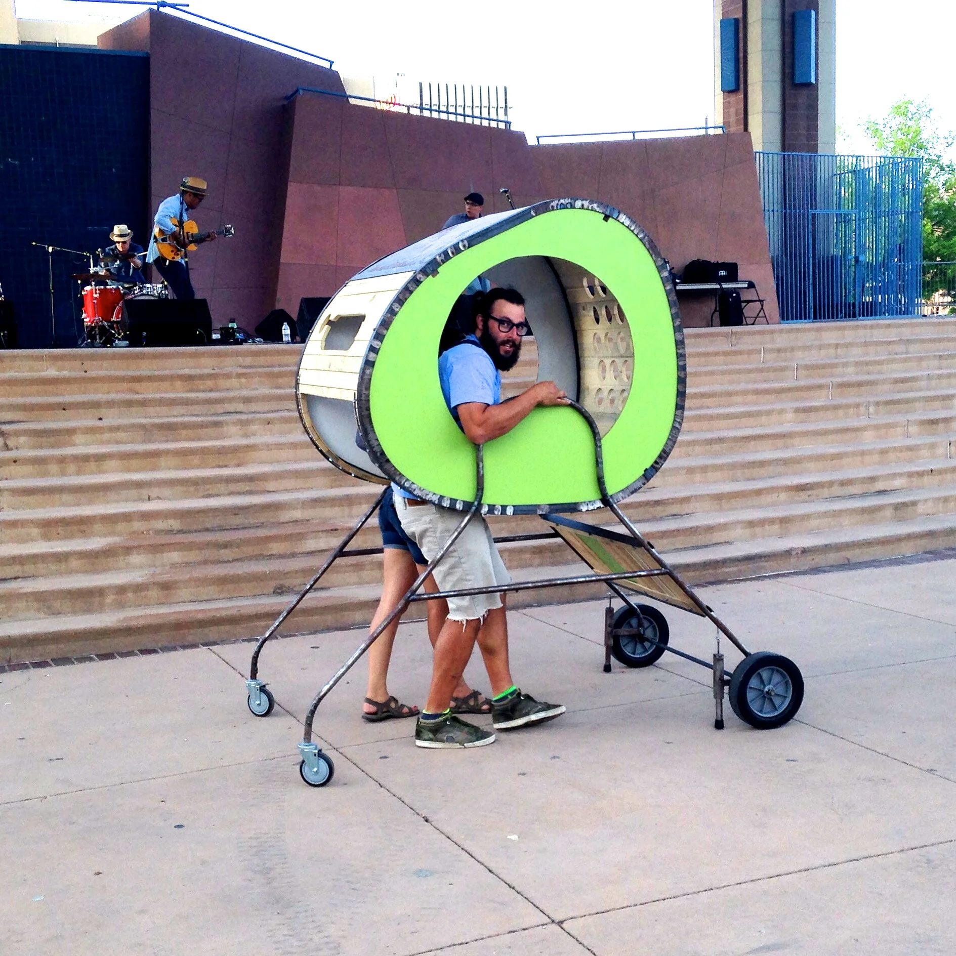   Mobile Event Viewing Apparatus #4 , 2015  2016 Creative 505, Albuquerque Civic Plaza,&nbsp;ABQ, NM. 
