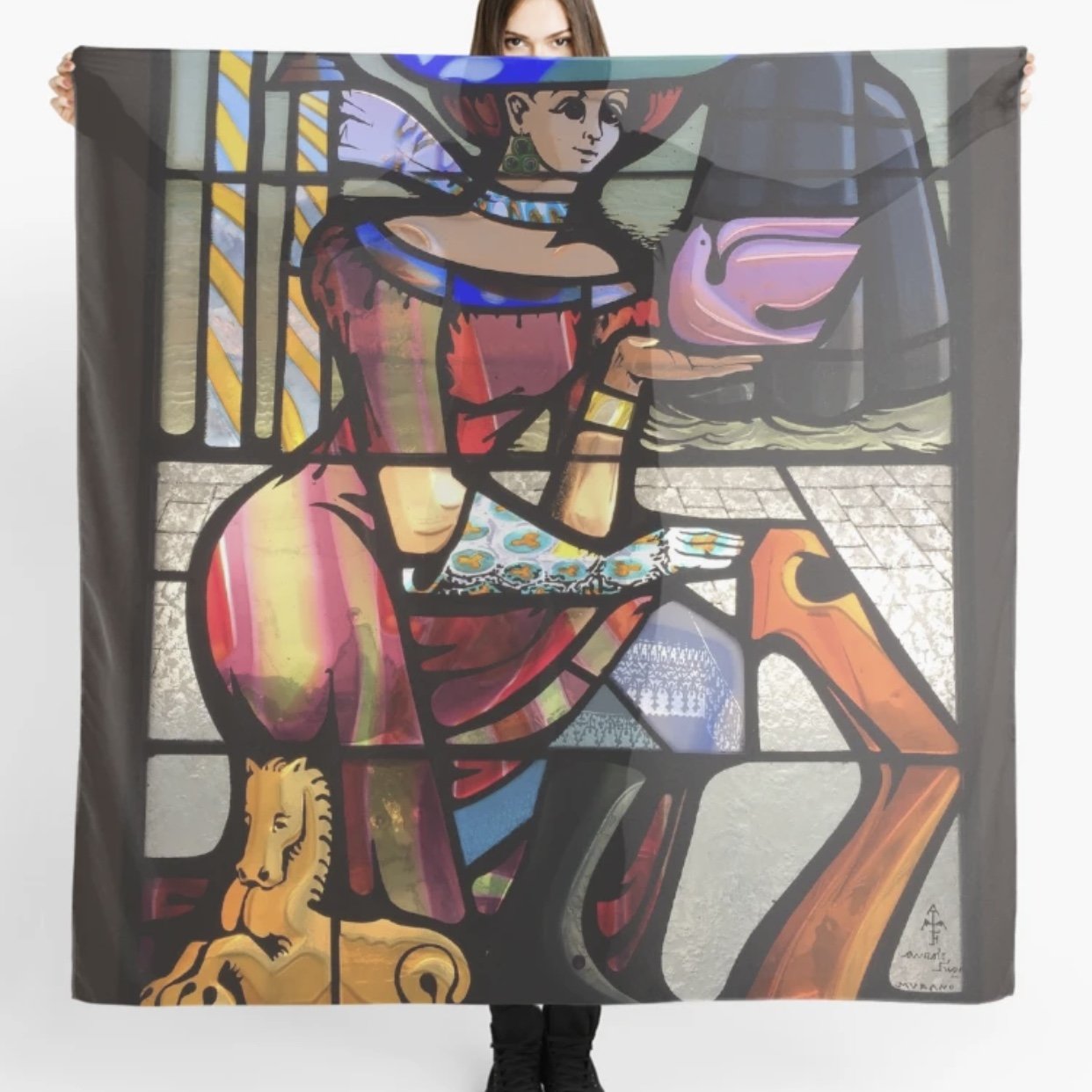50. Maria Leoni -  The Colour of Venice - Scarf