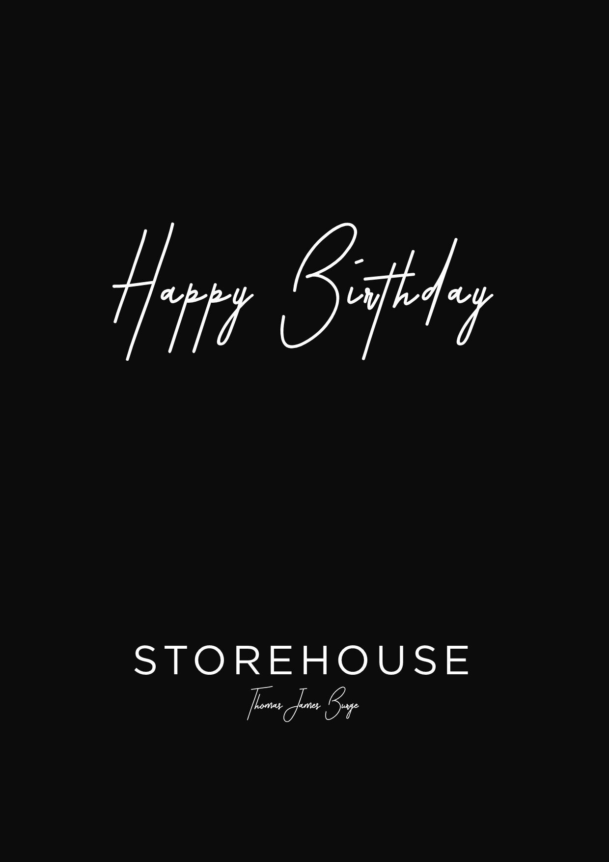 Happy Birthday Gift Card