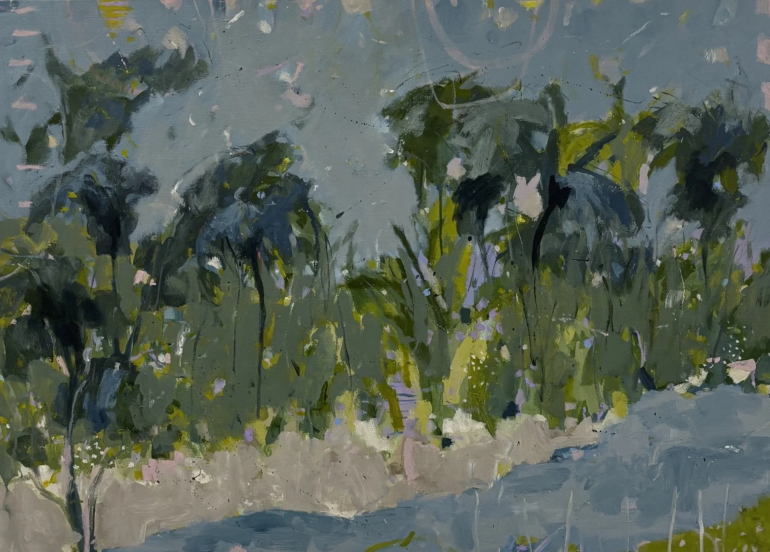 Kate Gorman - Palms Along the Edge
