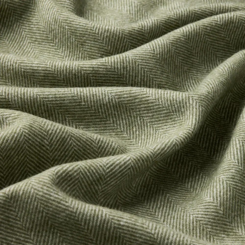 WAVERLEY_MILLS_HERRINGBONE_Merino_Wool_Throw_OLIVE_9351821037067_DETAIL.webp