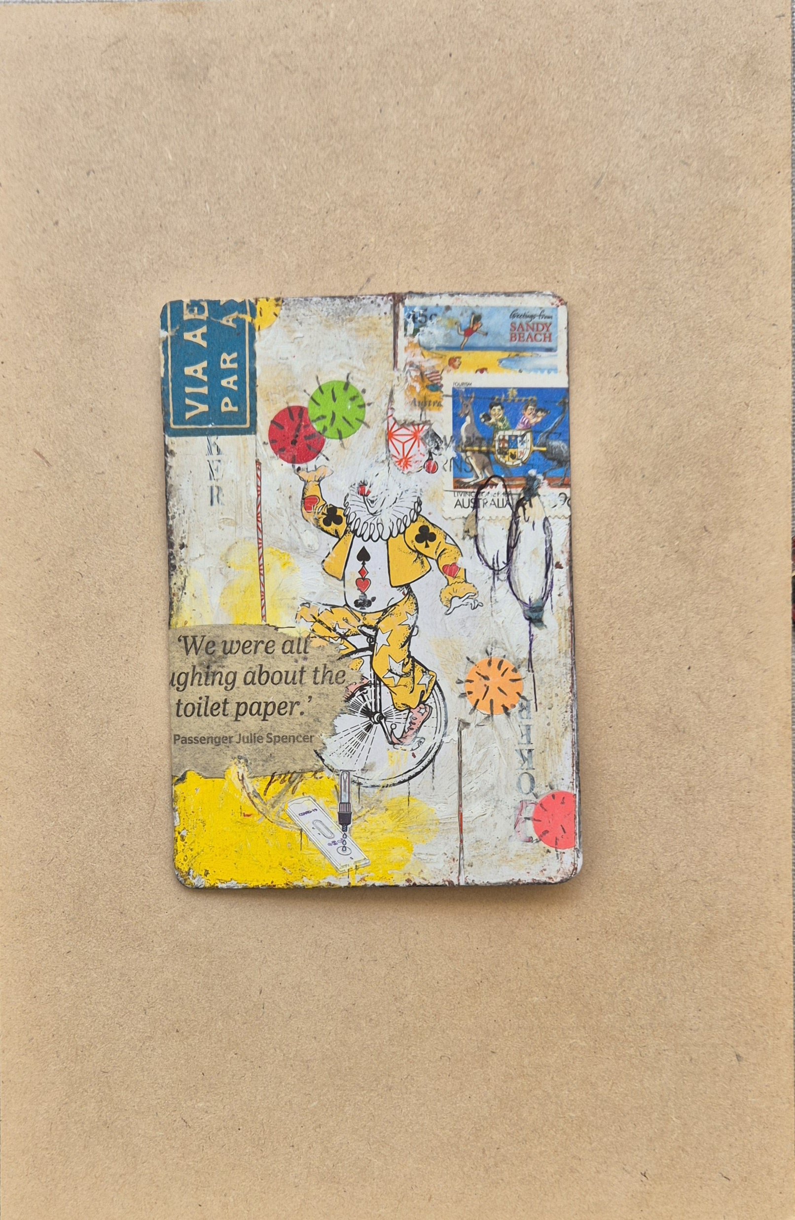 Robert Lee Davis - Laughing about the Toilet Paper