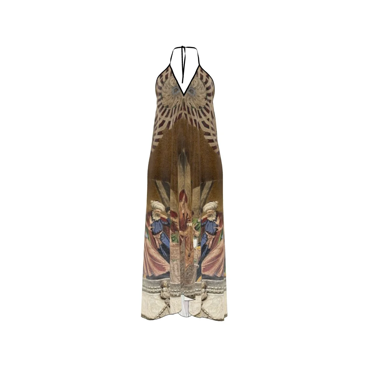 31. Maria Leoni - St Marco mosaic -  Halter Neck