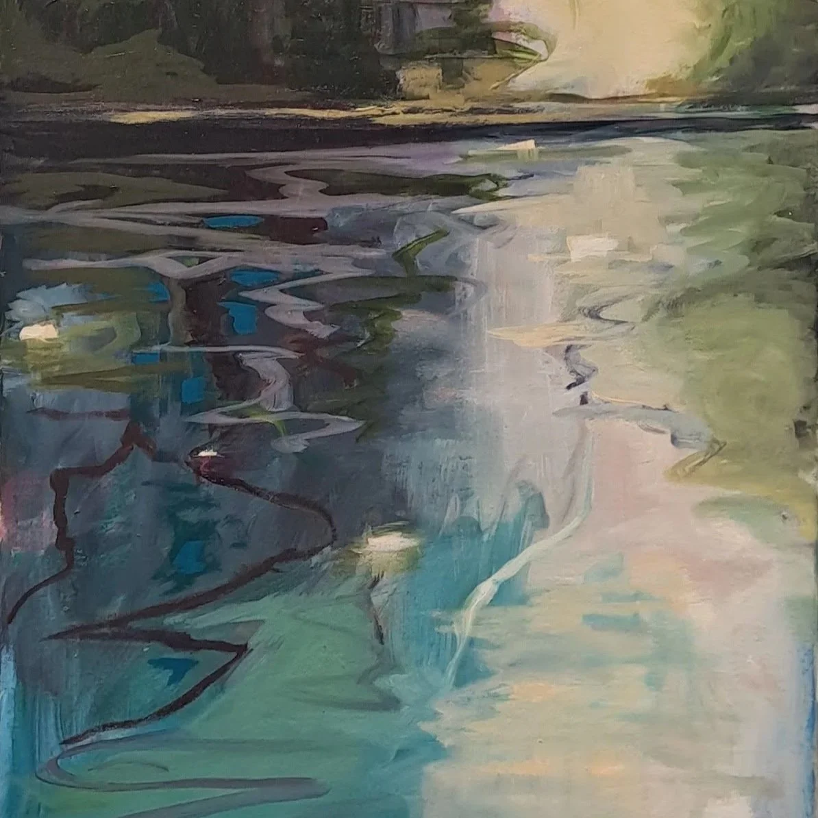 Despa Hondros - River Reflection
