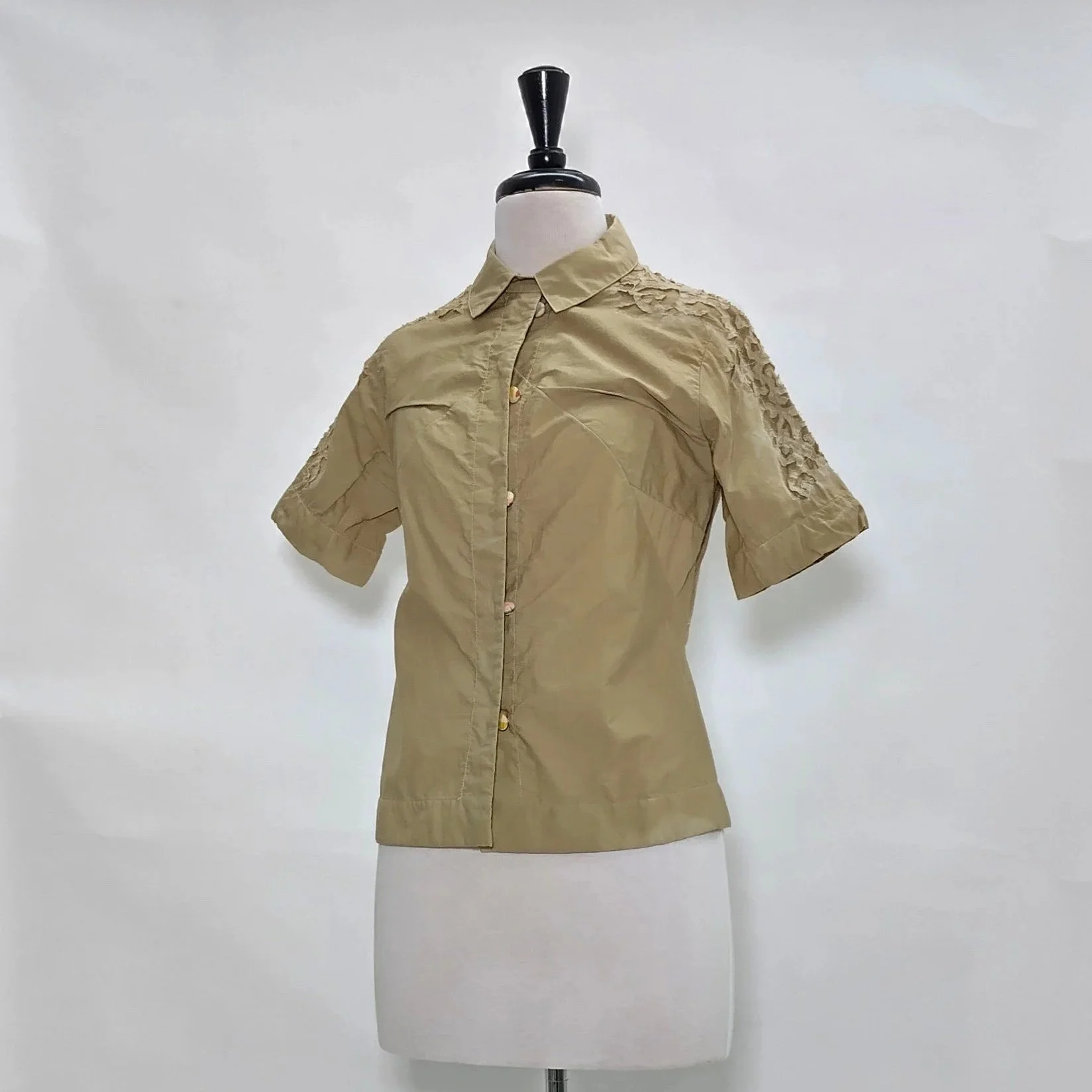 Akira Isogawa - Hand Cutout Short Sleeve Shirt