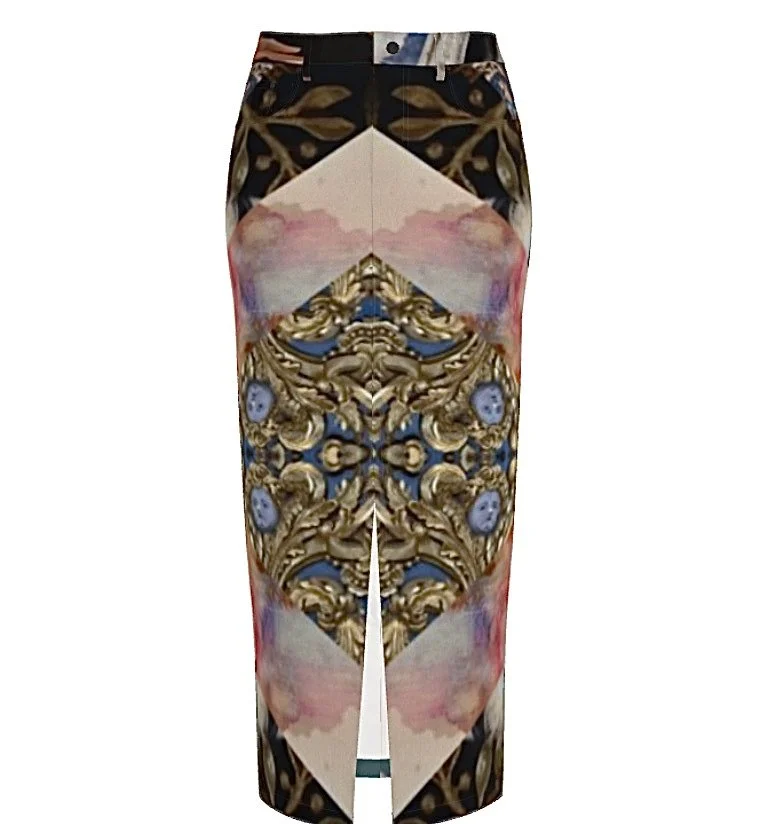 37. Maria Leoni - Where Love Lingers - Denim skirt