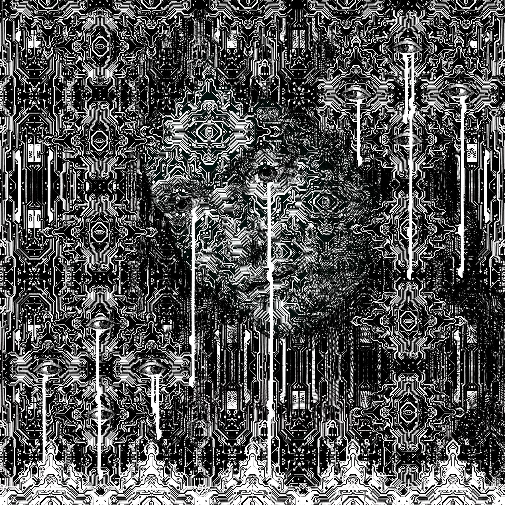 ChrisOrr_Gethsemane Moeity_piggment inks _50x50_60x60cm framed_2022.jpg