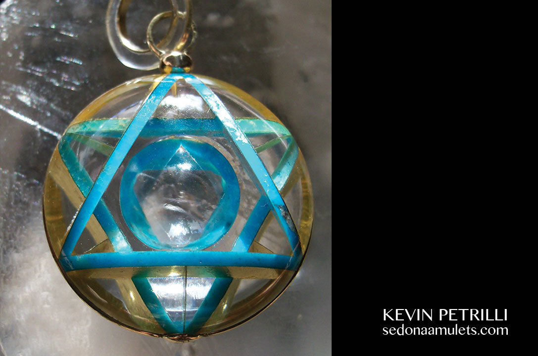 Turquoise Quartz Merkaba