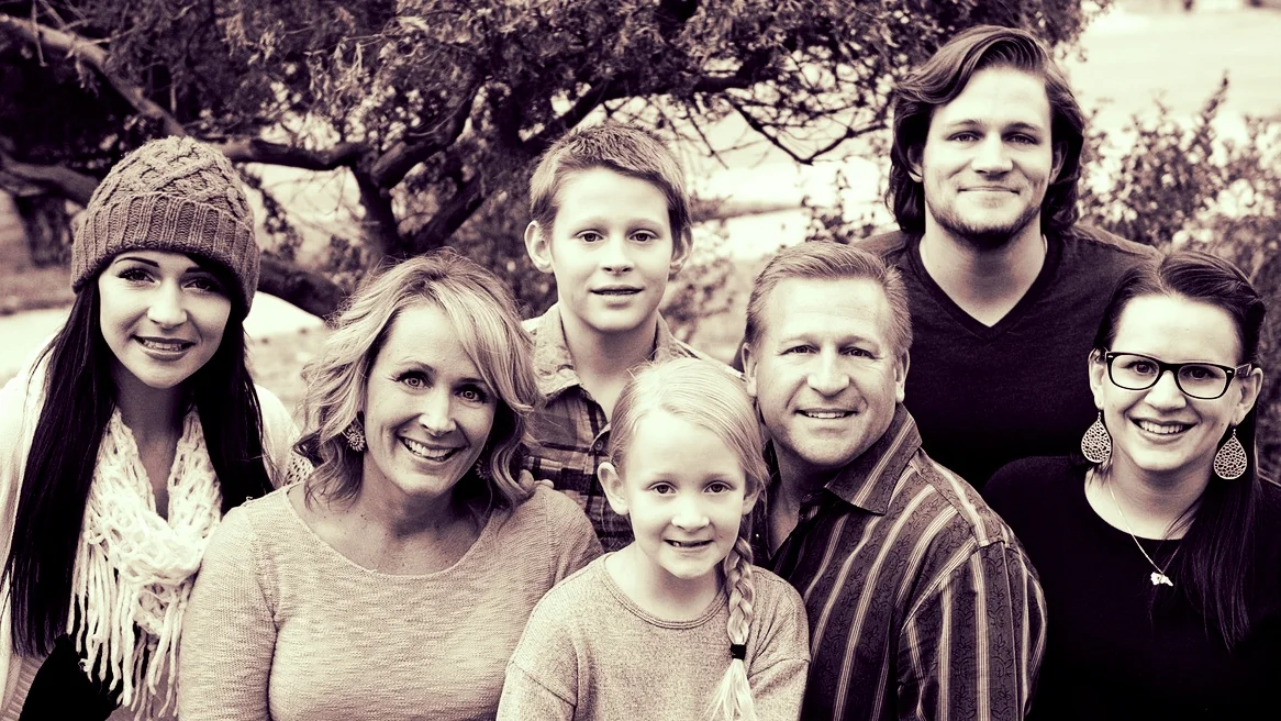 Julie de Azevedo Hanks & family 2014