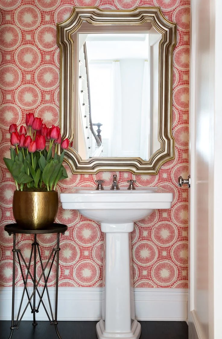 Glam Powder Room Dreams