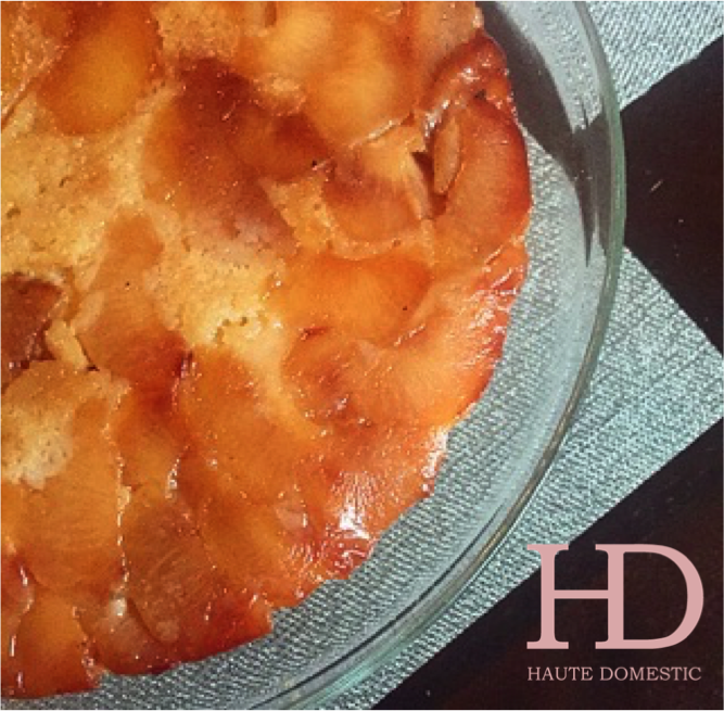 Plum Upside Down Cake