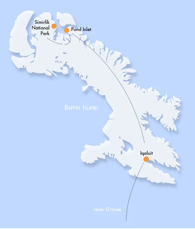baffin map