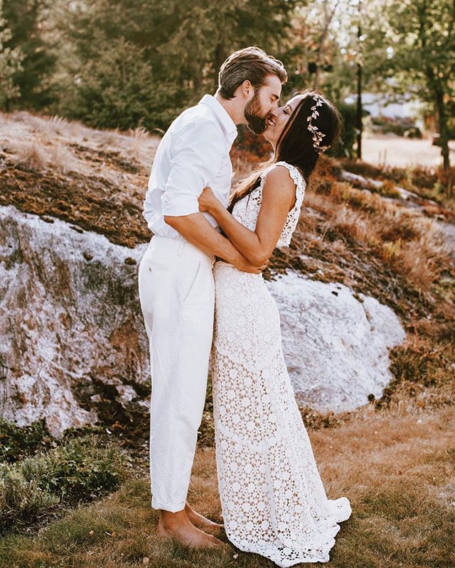 You&rsquo;re my one in a seven billion. I love you with every cell of my being ❤️
.
.
Pic: after returning from our wedding in Spain we actually had to legally marry in Sweden. We dressed up for the occasion (why not), found an &ldquo;official&rdquo;