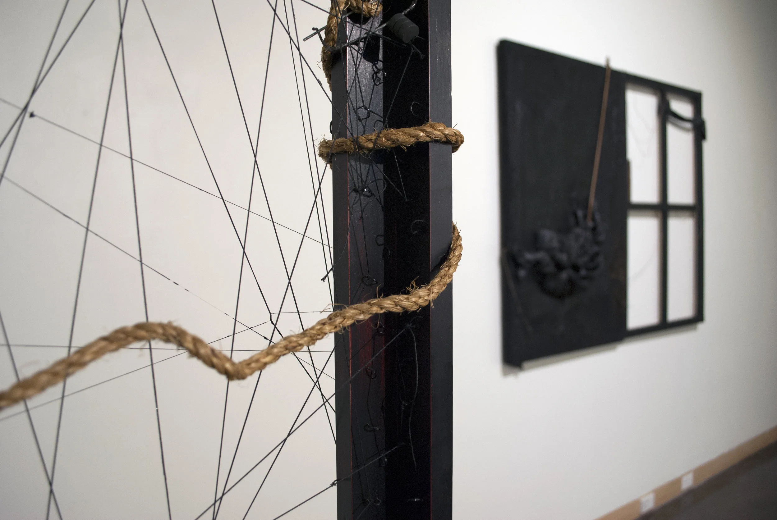 "Invisible Fissure," Detail, KATHRYN HART