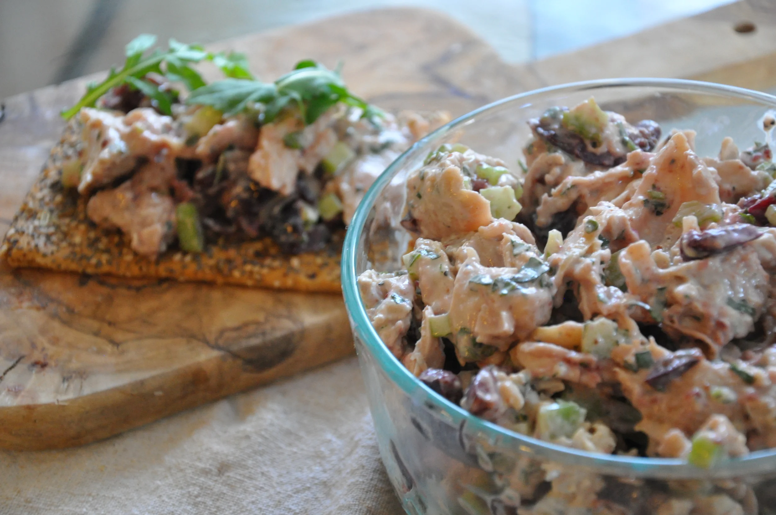 Cherry Chicken salad