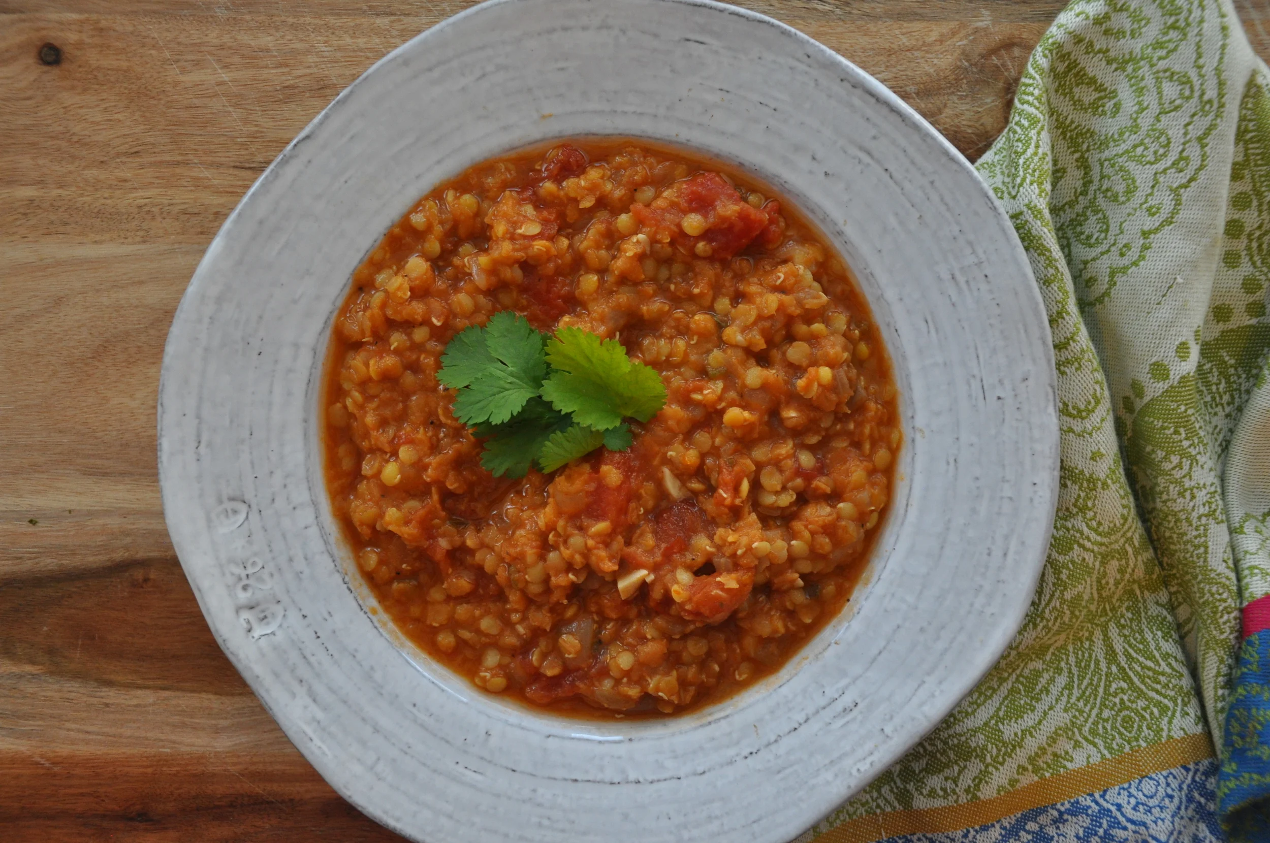 Red Lentil Dahl Soup