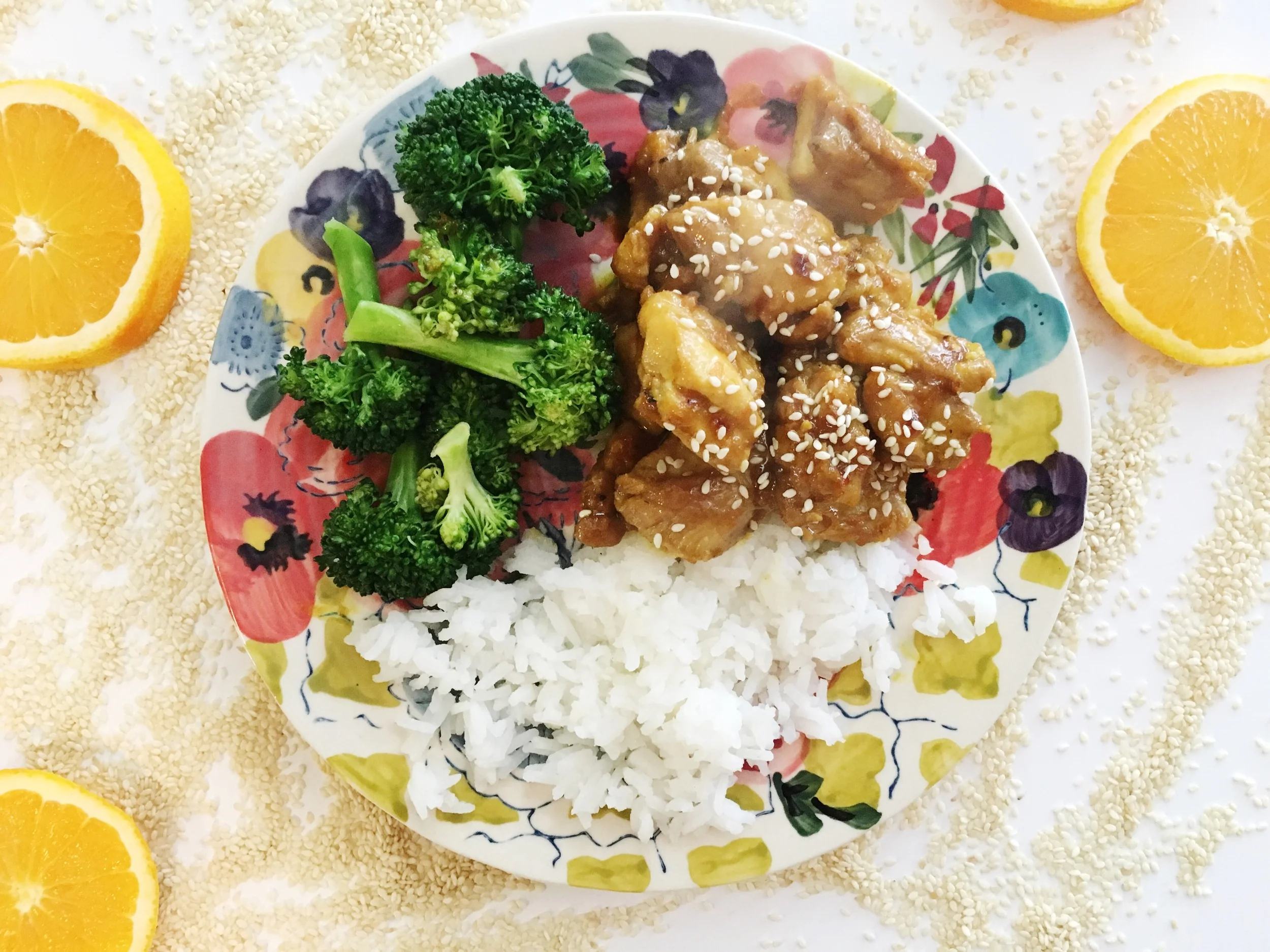 Sesame Orange Chicken