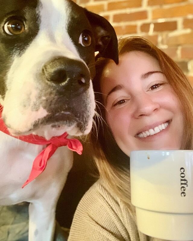 Happy Monday from me and my little cow Frank. I&rsquo;m on my second cup of coffee and don&rsquo;t plan on stopping anytime soon.
.
If you&rsquo;re new around here, you can &ldquo;have coffee&rdquo; with me every Wednesday via my newsletter; titled t